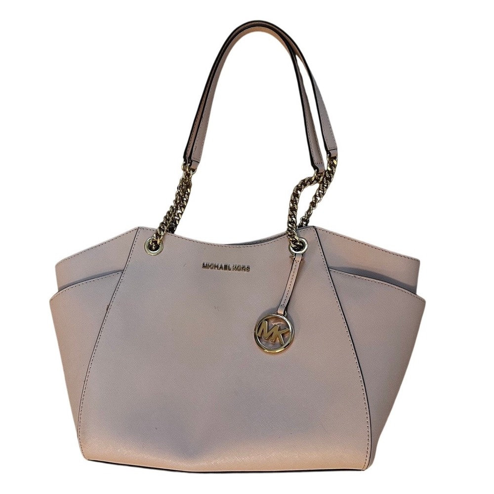 Michael Kors Blush Pink Saffiano Leather Shoulder Bag